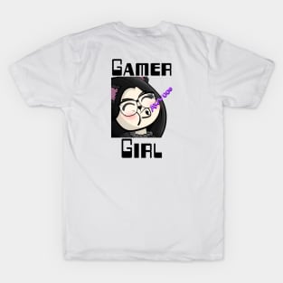 Gamer Girl, Wolf Girl, Howl, Awwooo. Twitch streamer emote T-Shirt